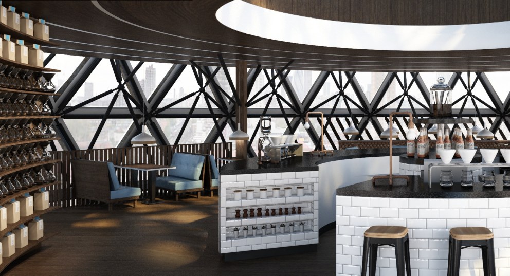 Cafe Restaurant, Siberia  | The Genius Bar  | Interior Designers